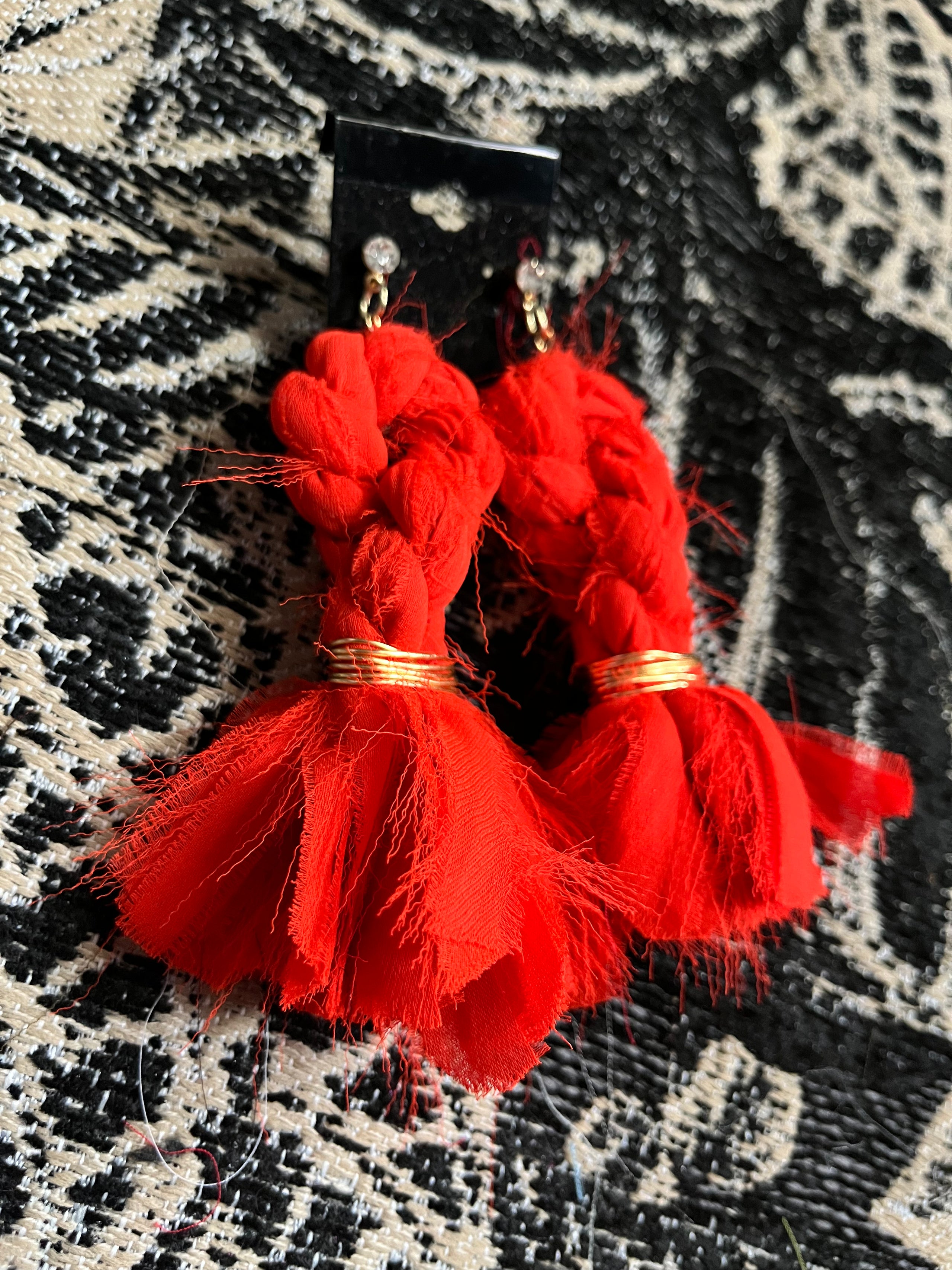 Orange Earrings Collection